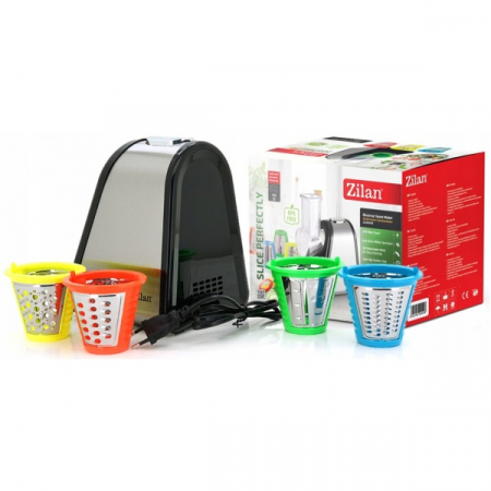 Razatoare si Feliator Fresh, Putere 200W, 4 accesorii, Inox [3]