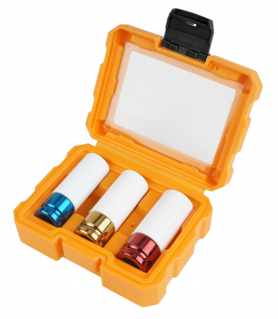 Scule de mana - Set 3 chei tubulare ptr impact, 17 mm, 19 mm,21 mm