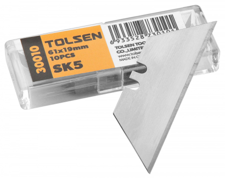 Cuttere si cutite - Set de 10 lame 61x19x 0.6 mm
