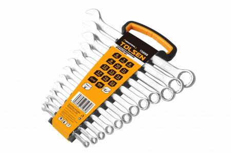 Seturi de chei - Set de 12 chei de piulite combinate Cr-V, 6-22mm