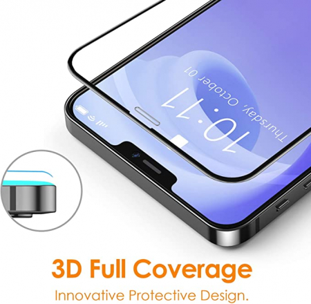 Set de 2 folii de protecție compatibil pentru Apple iPhone 12 Mini [3]