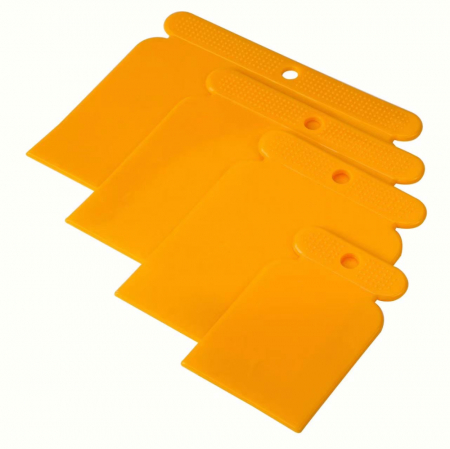 Spacluri - Set de 4 spacluri pentru chit, plastic 50-80-100-120 mm, Tol