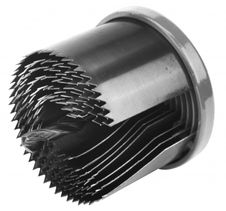 Freze si carote - Set de 7 carote inelare pentru lemn, 25 mm