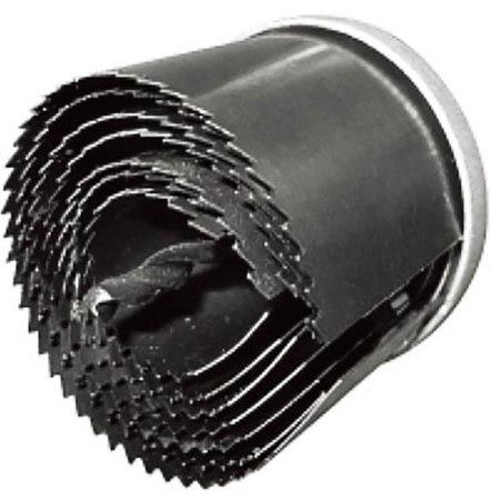 Freze si carote - Set de 7 carote inelare pentru lemn, 50mm