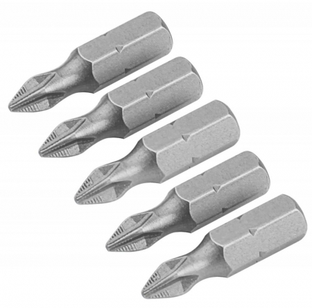 Bituri si seturi de bituri - Set de varfuri de surubelnita din 5 bucati, PH2 25 mm, S2, I