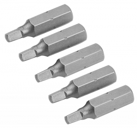 Bituri si seturi de bituri - Set de varfuri de surubelnita din 5 bucati, S2 25 mm, S2 (In