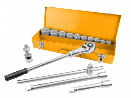 Seturi de chei - Seturi de 15 de chei tubulare de 3/4" Cr-V (Industrial)