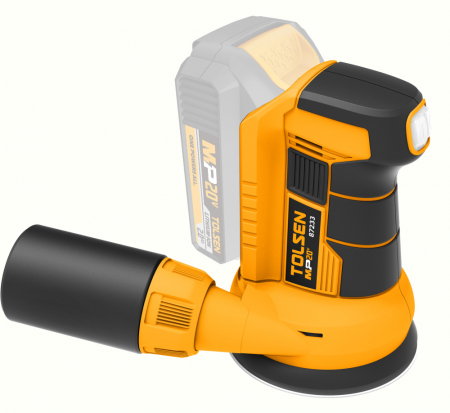 Polizoare electrice - Slefuitor orbita fara fir cu Li-ion, 125 mm, MP20V, acumulat