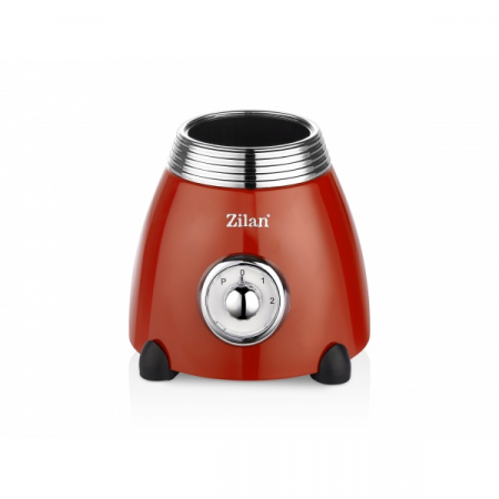 Blender RETRO Rosu, capacitate 1.5 L, putere 500W, lame din otel [1]