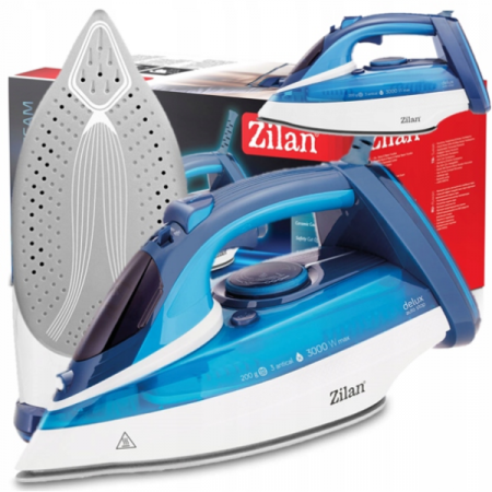 Fier de calcat, 3000W, talpa ceramica, temperatura ajustabila [4]
