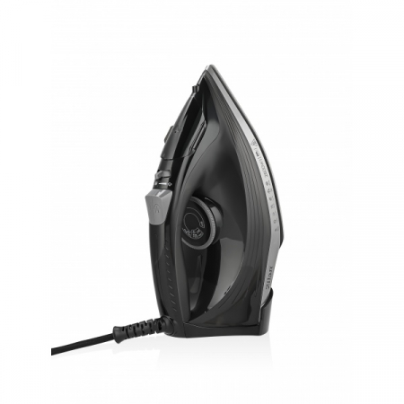 Fier de calcat, talpa ceramica, Negru, Putere 2600W, calcare cu abur [1]