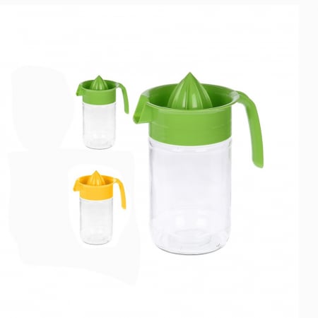 Casă & grădină - STORCATOR DE FRUCTE MANUAL 660 ML, STICLA, DISPONIBIL IN 2 VARIANTE: VERDE/GALBEN
