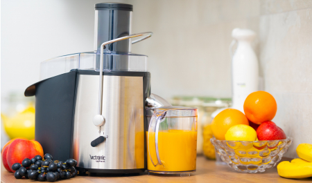 Storcator de Fructe si Legume 1000W cu Filtru Inox, 2 Viteze si Sistem Anti-Picurare [1]