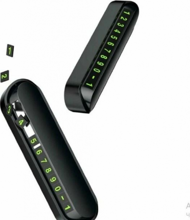 Suport numar de telefon pentru parcare, stationare temporara, montaj bord [2]