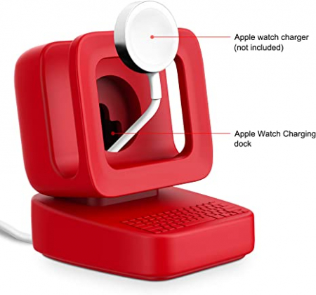 Suport pentru Apple Watch,Rosu [4]