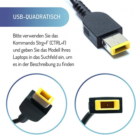 Sursă de alimentare pentru laptop Lenovo G50-45 G70 G700 V110 V130 Z50-70 ThinkPad T440s T450 T450s T460s T540p T570 X240 X250 IdeaPad Yoga A3DLXANC, A3DLX40C [1]