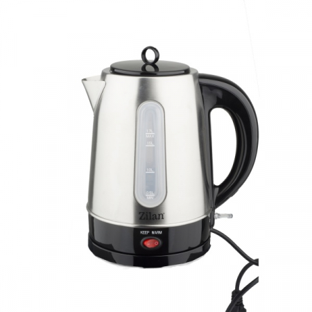 Set fierbator electric+ceainic,Inox/Negru Putere 2200W [12]