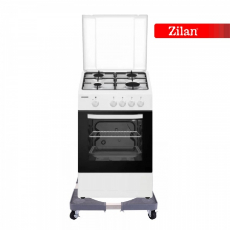 Suport reglabil pentru aragaz, frigider, masina de spalat, roti cu mecanism de blocare, 65cm, 300kg, culoare gri [4]