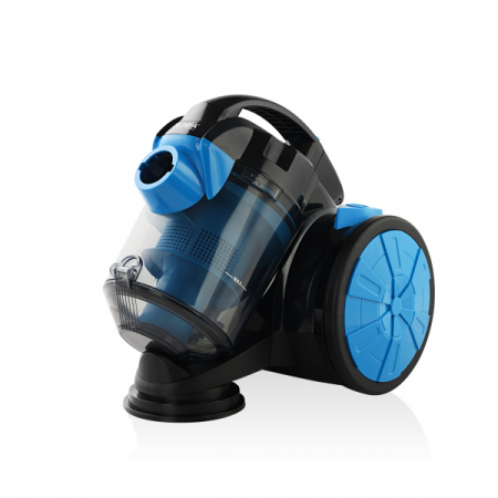 Aspirator fara sac,bleu-negru filtru HEPA 13, filtrare ciclonica, capacitate colectare 1.5L, putere 700W [2]