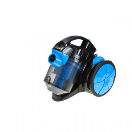 Aspirator fara sac,bleu-negru filtru HEPA 13, filtrare ciclonica, capacitate colectare 1.5L, putere 700W [10]