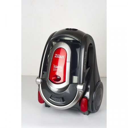 Aspirator Profesional Negru/Rosu, 2000 W, Filtru HEPA, Capacitate 2 L, Filtrare Ciclonica, Accesorii Incluse, Furtun Flexibil, Tija din Inox, Design Modern [2]