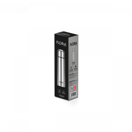 Termos din inox, capacitate 1L, metine rece pana la 24 ore si cald pana la 18 ore [1]