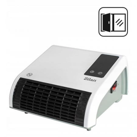 Aeroterma de perete Alb, 2000W, display LED, senzori de ferestre deschise, programare saptamanala [5]
