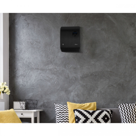 Aeroterma de perete Negru, 2000W, desplay LED, senzor de pierdere a caldurii [5]