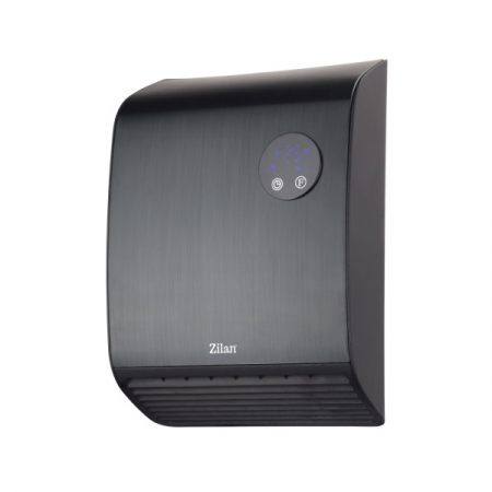 Aeroterme - Aeroterma de perete Negru, 2000W, desplay LED, senzor de pierdere a caldurii