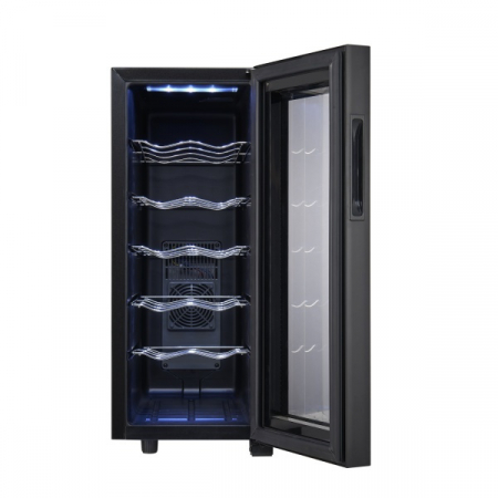 Frigider pentru vinuri Negru, 33L, 50W, iluminare interioara [2]