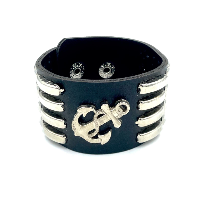 Brățară piele Ancoră [3]