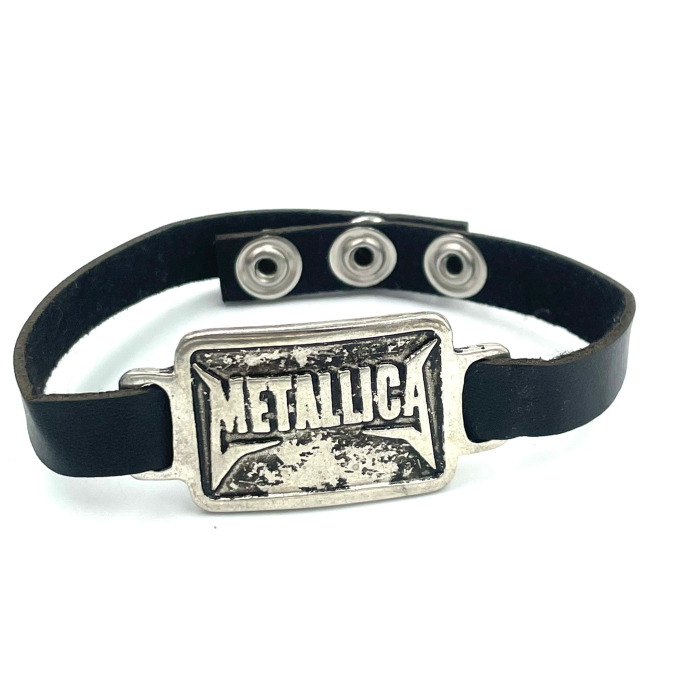 Brățară piele Metallica [1]