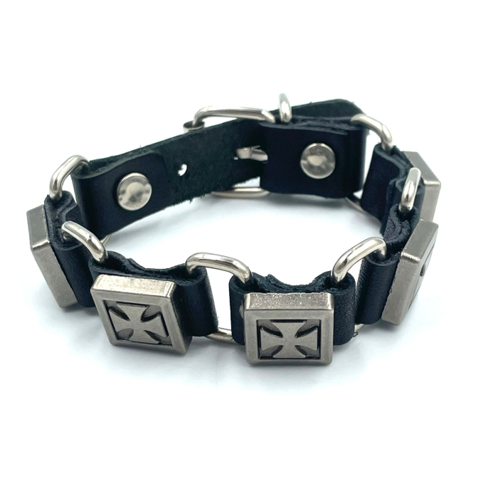 Brățară piele rock [1]