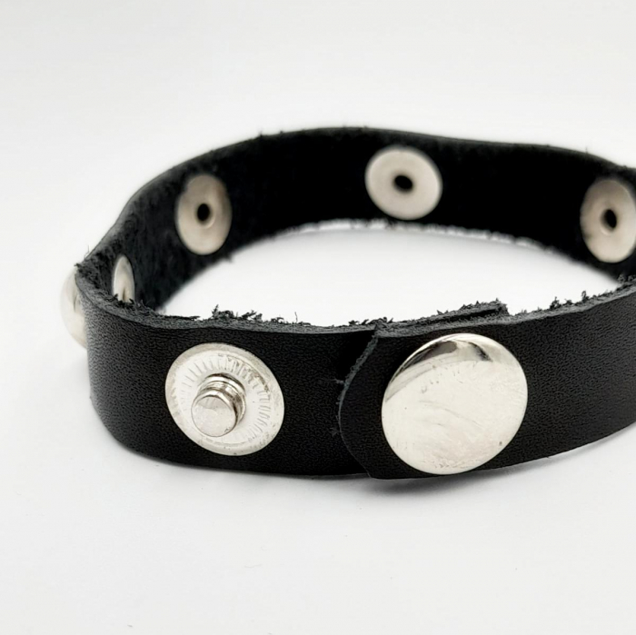 Bratara Piele Impletita Capse [3]