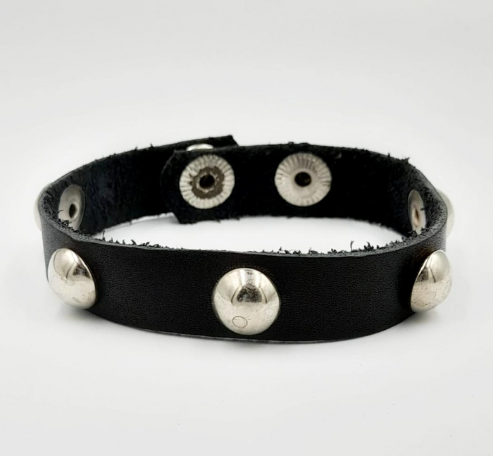 Bratara Piele Impletita Capse [2]