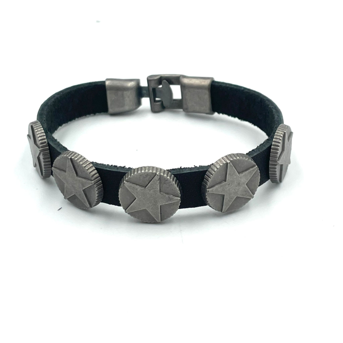 Brățară piele stea [1]