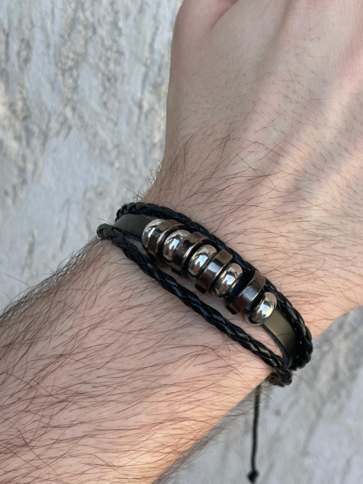 Brățară piele șiret [2]