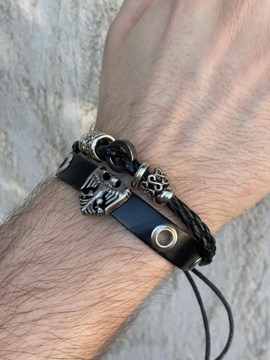 Brățară piele șiret Vultur [3]