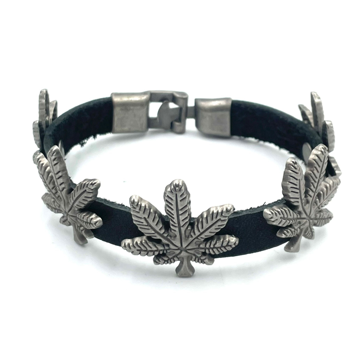 Brățară piele frunză [1]