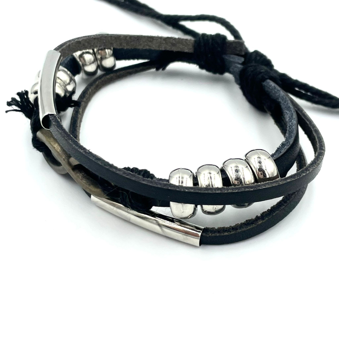 Brățară șnur si charm infinit [4]