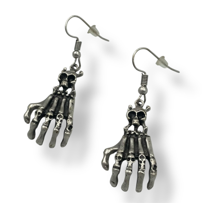 Cercei Zamac Skeleton Hand [2]