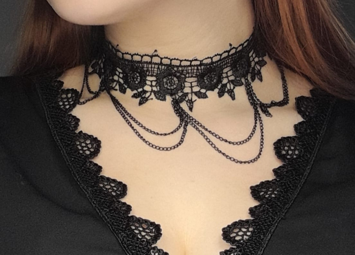 Choker Gotic Dantela [4]