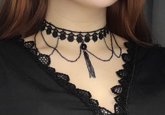 Choker Gotic Dantela [9]