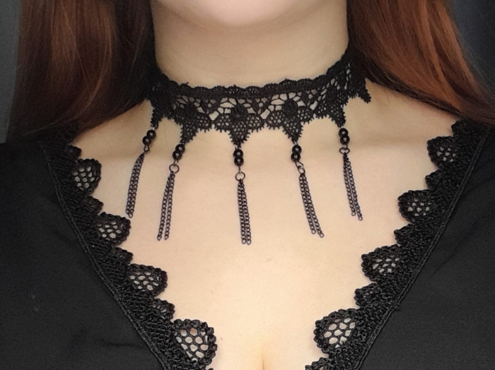 Choker Gotic Dantela [7]