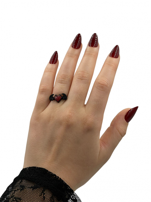 Inel Inimă cu Aripi [2]