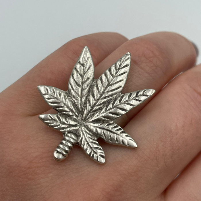 Inel Zamac Frunză [1]