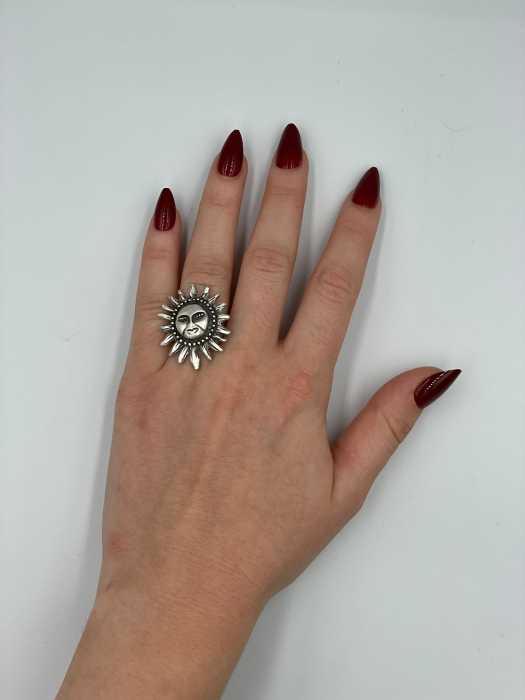 Inel Zamac Soare [2]