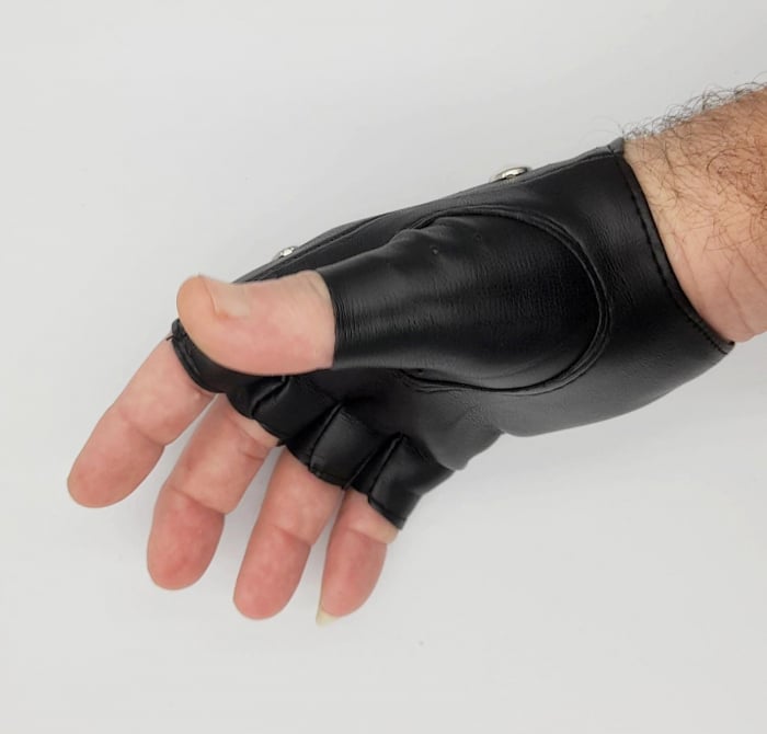 Manusi piele rock  barbati [7]