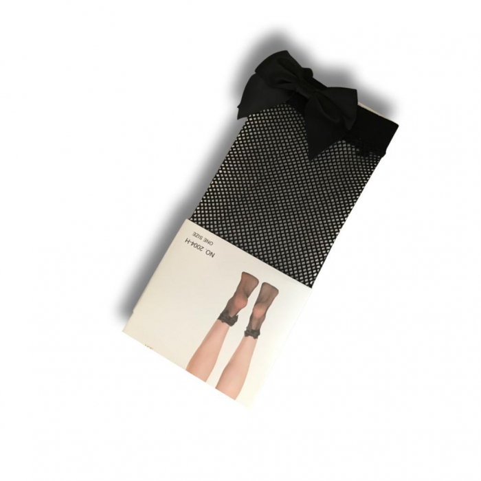 Sosete din plasa cu fundita [3]