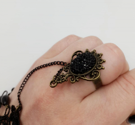 Set gotic bratara cu inel [1]